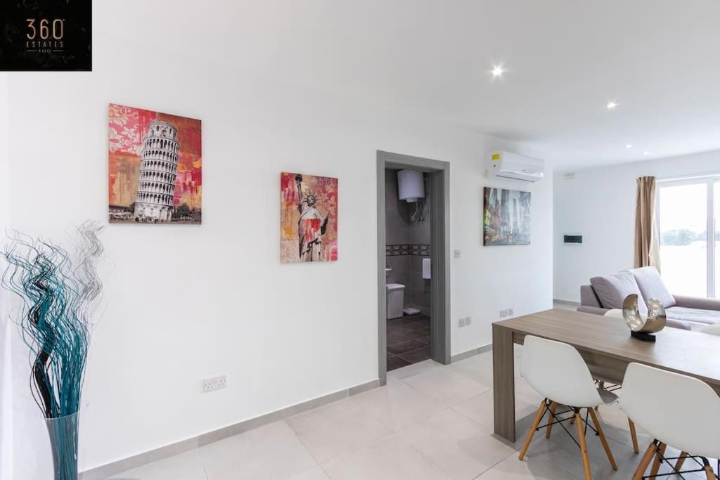Spacious, Beautiful Central Penthouse With Bbq By 360 Estates Pietà Eksteriør bilde